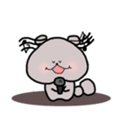 かわいい ももくま（個別スタンプ：16）