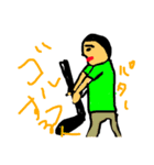 ぜーんぶかわいいすたんぷ(スポーツする人)（個別スタンプ：6）