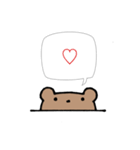 使いやすいくまのことば（個別スタンプ：22）