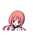 吉野兎月の楽しい学園生活（個別スタンプ：16）