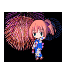 吉野兎月の楽しい学園生活（個別スタンプ：26）