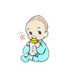とんがり頭ベビーのりりーちゃん☆（個別スタンプ：1）