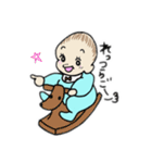 とんがり頭ベビーのりりーちゃん☆（個別スタンプ：11）
