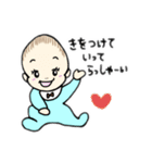 とんがり頭ベビーのりりーちゃん☆（個別スタンプ：24）
