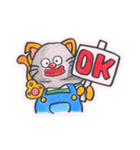ドロボー猫のドン次郎（個別スタンプ：2）