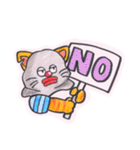 ドロボー猫のドン次郎（個別スタンプ：3）