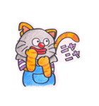 ドロボー猫のドン次郎（個別スタンプ：21）