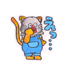 ドロボー猫のドン次郎（個別スタンプ：34）
