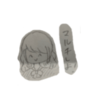 手書き女の子スタンプ（個別スタンプ：2）