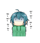 チビキャラの女の子（個別スタンプ：4）