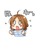 チビキャラの女の子（個別スタンプ：14）