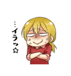 チビキャラの女の子（個別スタンプ：19）