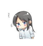 チビキャラの女の子（個別スタンプ：22）