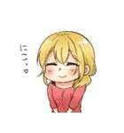 チビキャラの女の子（個別スタンプ：30）