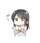チビキャラの女の子（個別スタンプ：36）