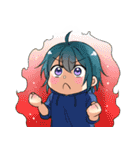 チビキャラの女の子（個別スタンプ：38）