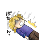 チビキャラの女の子（個別スタンプ：39）