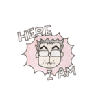 【KTD】ここにいます（個別スタンプ：1）