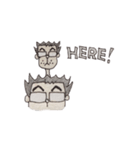 【KTD】ここにいます（個別スタンプ：11）