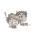 【KTD】ここにいます（個別スタンプ：12）