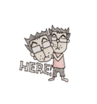 【KTD】ここにいます（個別スタンプ：15）