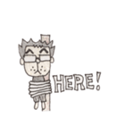 【KTD】ここにいます（個別スタンプ：16）
