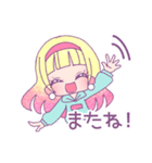 毎日使えるゆめかわ♡ガールズ（個別スタンプ：40）