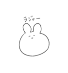 ひょうきんなうさぎたち（個別スタンプ：8）
