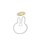 ひょうきんなうさぎたち（個別スタンプ：9）