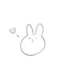 ひょうきんなうさぎたち（個別スタンプ：13）