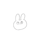 ひょうきんなうさぎたち（個別スタンプ：15）