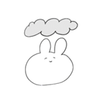 ひょうきんなうさぎたち（個別スタンプ：34）