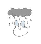 ひょうきんなうさぎたち（個別スタンプ：35）