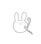 ひょうきんなうさぎたち（個別スタンプ：38）