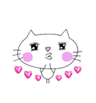 しあわせキャット♡（個別スタンプ：12）