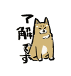 毎日使える犬のスタンプ（個別スタンプ：9）