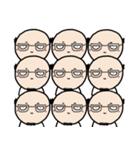 ヒゲハゲメガネおじさん（個別スタンプ：39）