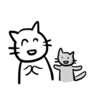 猫と子ネコと人（個別スタンプ：5）