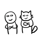 猫と子ネコと人（個別スタンプ：9）