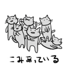 猫と子ネコと人（個別スタンプ：37）