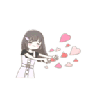 ゆるふわ ガール（個別スタンプ：5）
