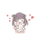 ゆるふわ ガール（個別スタンプ：6）
