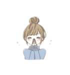 ゆるふわ ガール（個別スタンプ：7）