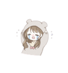 ゆるふわ ガール（個別スタンプ：8）