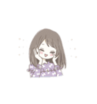 ゆるふわ ガール（個別スタンプ：9）