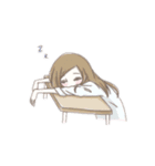 ゆるふわ ガール（個別スタンプ：11）