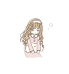 ゆるふわ ガール（個別スタンプ：12）