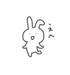 脱力系ウサギの日常リアクション（個別スタンプ：11）