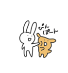 脱力系ウサギの日常リアクション（個別スタンプ：30）