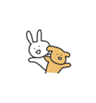 脱力系ウサギの日常リアクション（個別スタンプ：32）